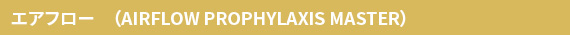エアフロー　（AIRFLOW PROPHYLAXIS MASTER）